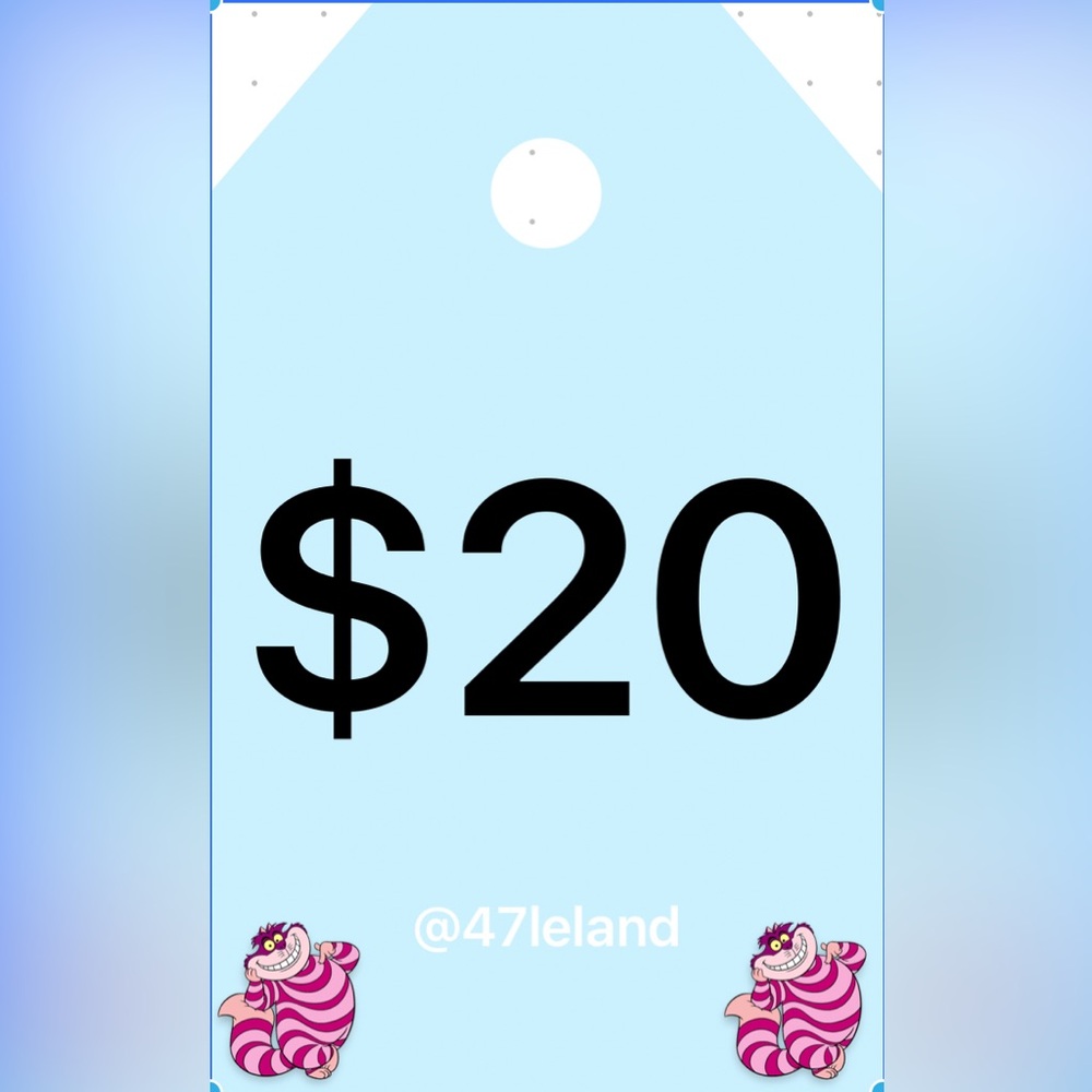 $20 Live Show Unlisted Item